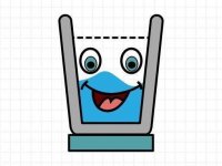 Smiling Glass Water Puzzle
