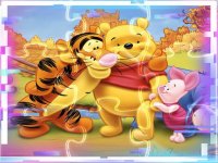 Pooh Garden Puzzle Adventure