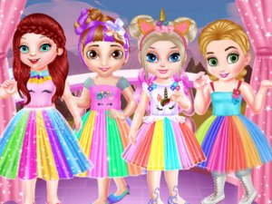 Princess Unicorn Dress Up Fashion