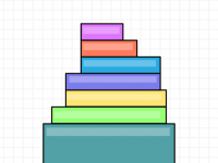 Color Stack Tower Puzzle