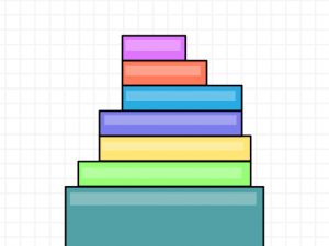 Color Stack Tower Puzzle