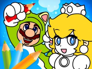 Cheerful Plumber Coloring Game