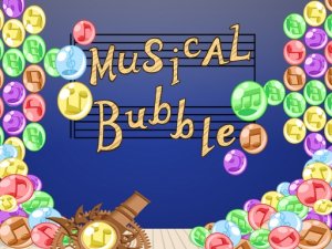Musical Bubble Puzzle Game
