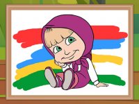 Masha and Bear Coloring Adventure