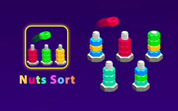 Nuts Sort: Color Puzzle Challenge Online Game