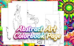 Abstract Art Coloring Studio