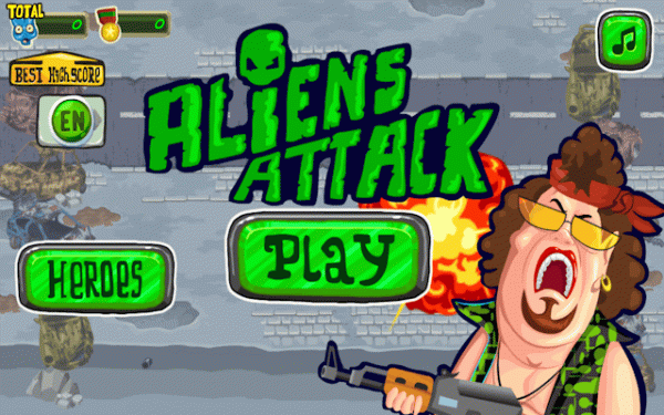 Aliens Attack: Space Precision Fighter Online Game