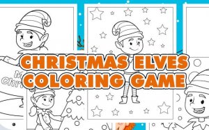 Christmas Elves Coloring Game