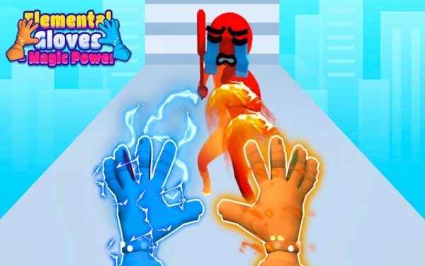 Elemental Gloves: Magic Power Arcade Online Game