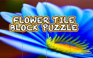 Flower Tile Block Puzzle - Classic Sliding Picture Game