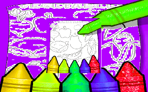 Fruits and Vegetables Coloring Book: Free Printable Kids Game