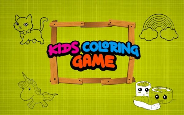 Kids Coloring Game: Fun Color & Paint