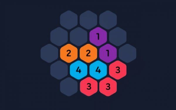 Make 7: Honeycomb Sum Puzzle Online