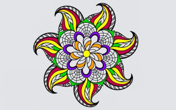 Patterned Calm Coloring Studio