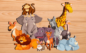 Animal Sounds Puzzles for Kids