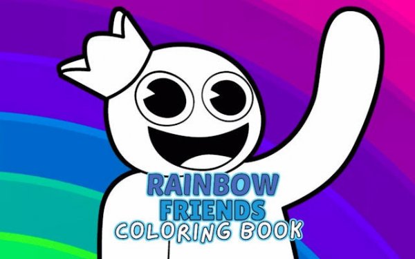 Rainbow Friends Coloring Book Online Game