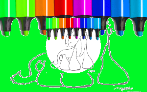 Unicorn Coloring Pages