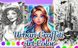 Urban Graffiti Digital Coloring