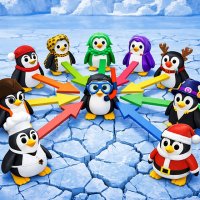 Penguin Knockout Battle Game