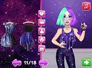Galaxy Hairstyle Makeover Challenge