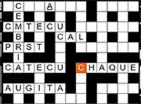 Spanish Word Grid Puzzle