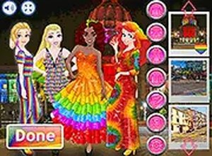 Princess Pride Day Dress Up