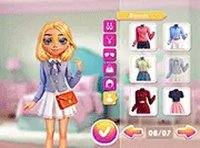 Preppy Look Dress Up Game